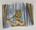 "Her Blonde Locks" Print