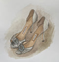 "Her First Manolos" Print