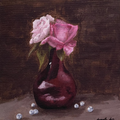 "Roses & Pearls" Print